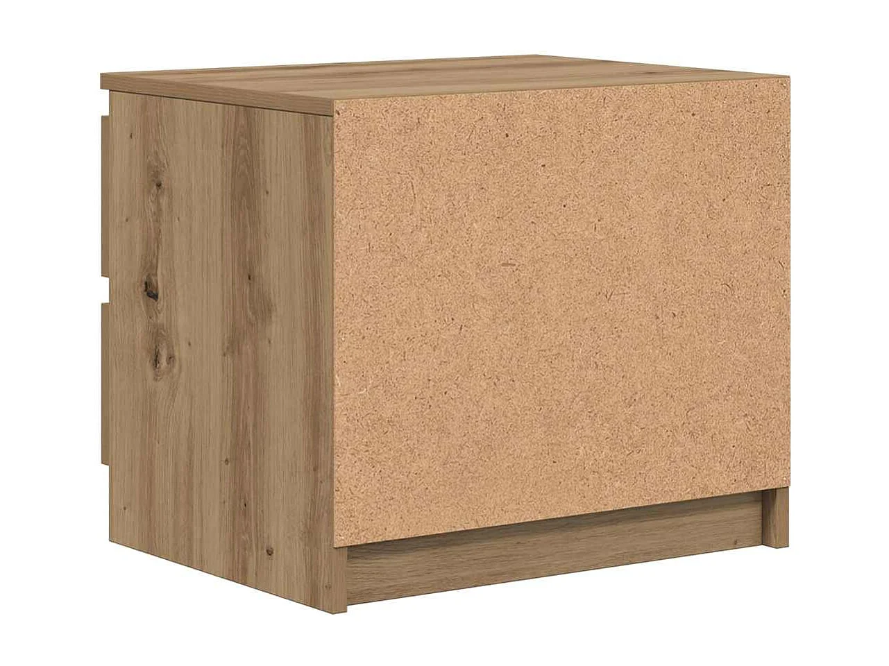 Nachttisch-Beistelltisch Artisan-Eiche 50x40x43,5 cm Holzwerkstoff SHL62676