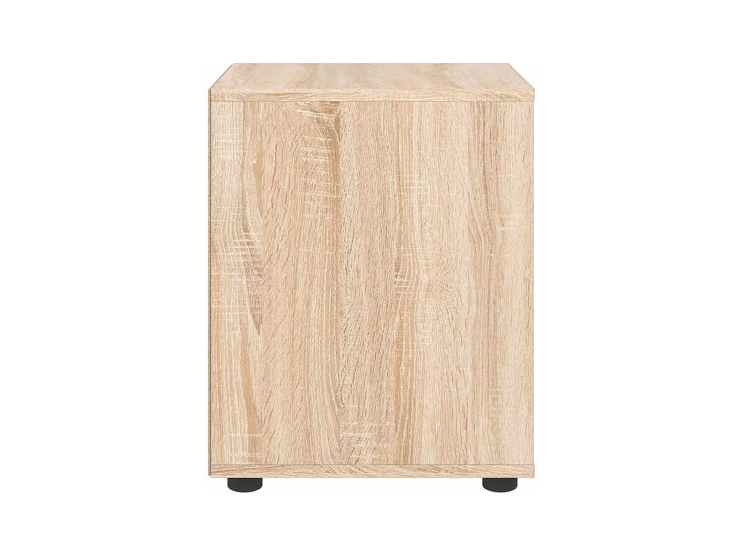 Table de chevet-Table d'appoint-Table de nuit VISNES chêne sonoma 45x40x50 cm bois ingénierie