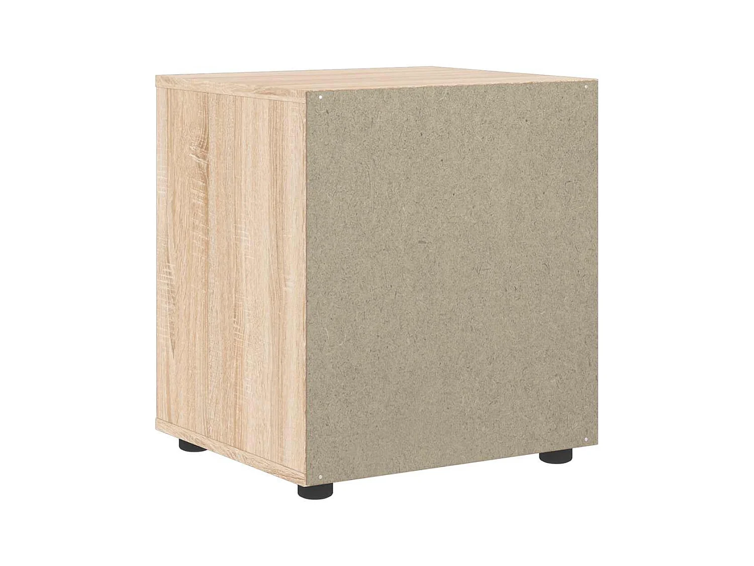 Table de chevet-Table d'appoint-Table de nuit VISNES chêne sonoma 45x40x50 cm bois ingénierie