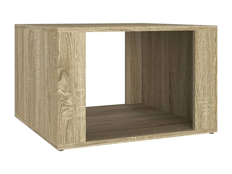 Mesita de noche | Mesilla de noche madera contrachapada roble Sonoma 57x55x36 cm