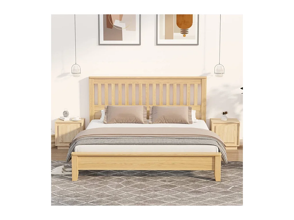 Mesitas de noche | Mesilla de noche 2 uds madera contrachapada roble 44x35x45 cm