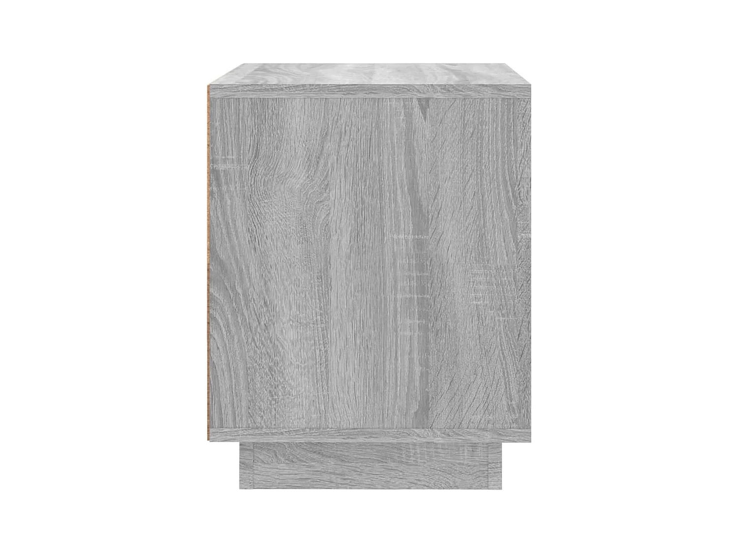 Mesitas de noche | Mesilla de noche 2 uds madera contrachapada gris 44x35x45 cm