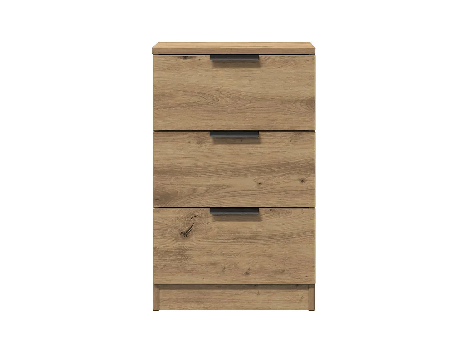 Mesitas de noche | Mesilla de noche 2 uds madera ingeniería roble artisan 40x36x65 cm