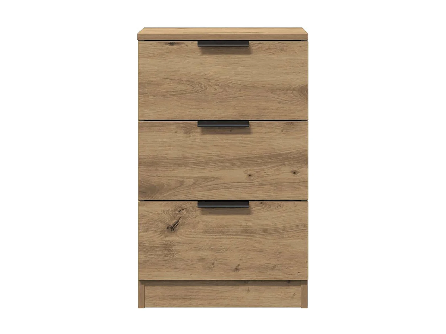 Nachttisch 2er Set-Beistelltisch Artisan-Eiche 40x36x65 cm Holzwerkstoff SHL56631