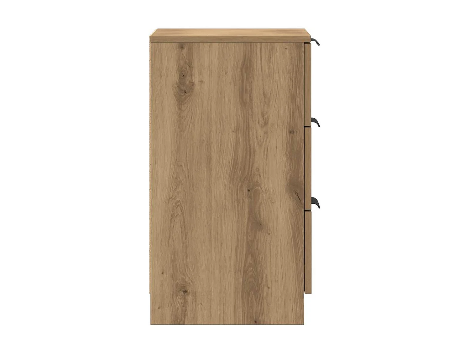 Nachttisch 2er Set-Beistelltisch Artisan-Eiche 40x36x65 cm Holzwerkstoff SHL56631