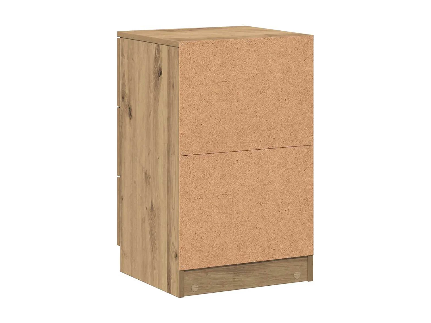 Nachttisch 2er Set-Beistelltisch Artisan-Eiche 40x36x65 cm Holzwerkstoff SHL56631