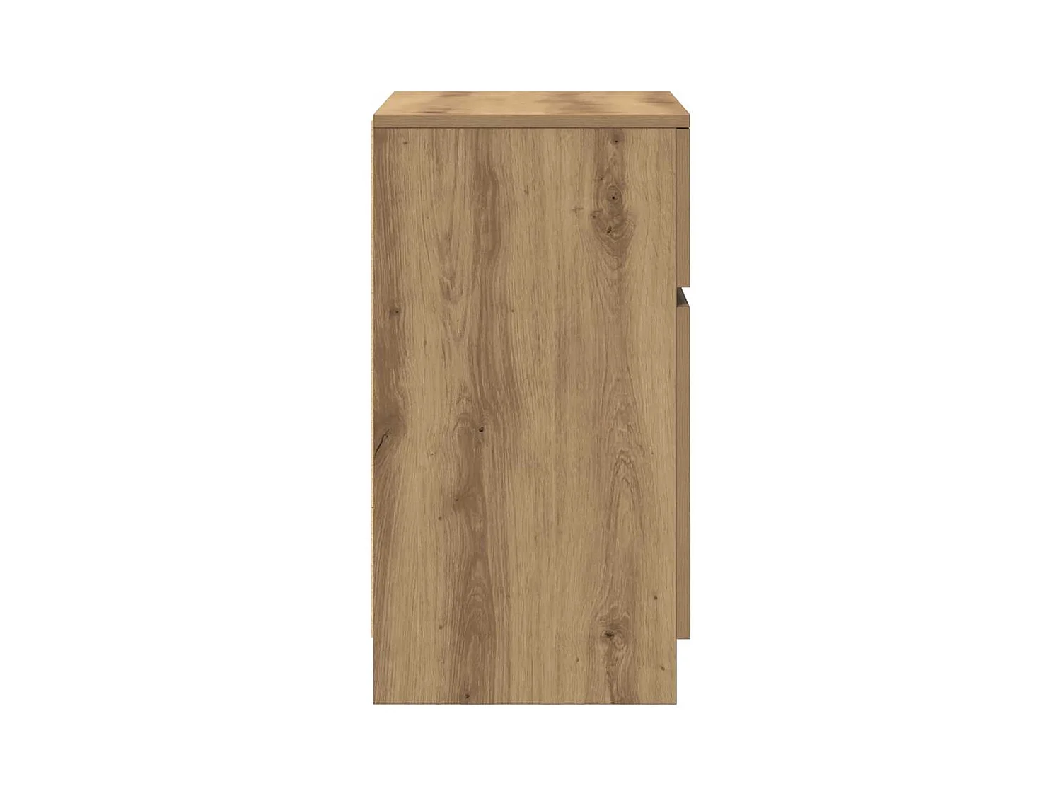 Mesita de noche | Mesilla de noche madera de ingeniería roble artisian 39x35x65 cm