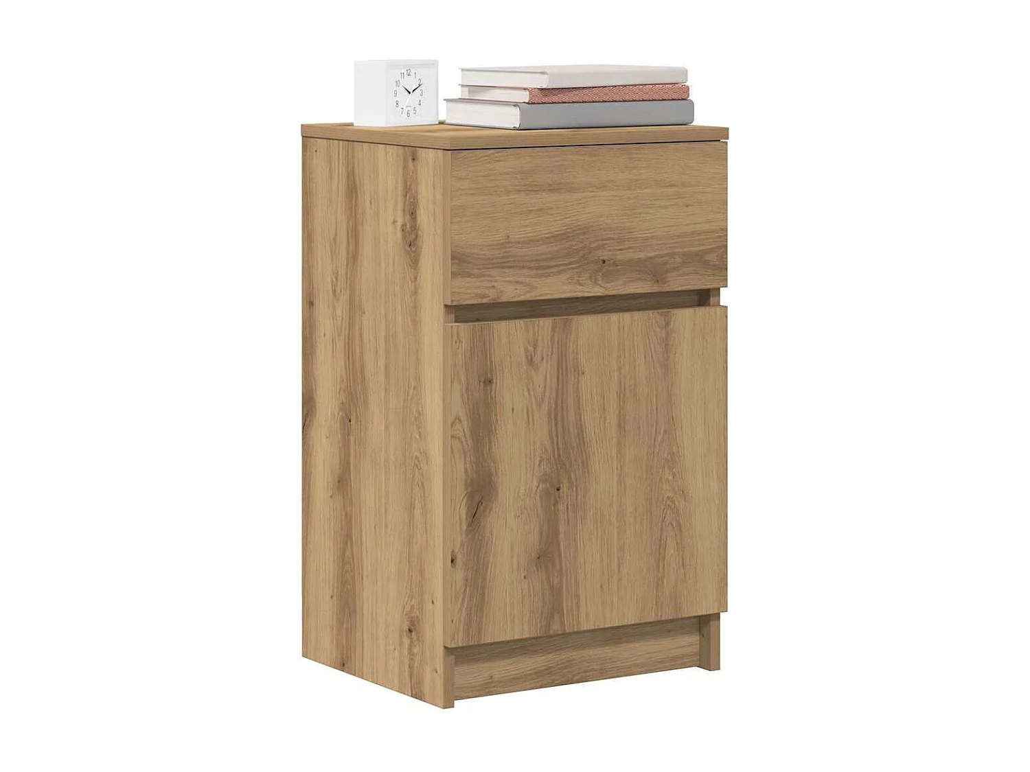 Nachttisch-Beistelltisch Artisan-Eiche 39x35x65 cm Holzwerkstoff SHL60671