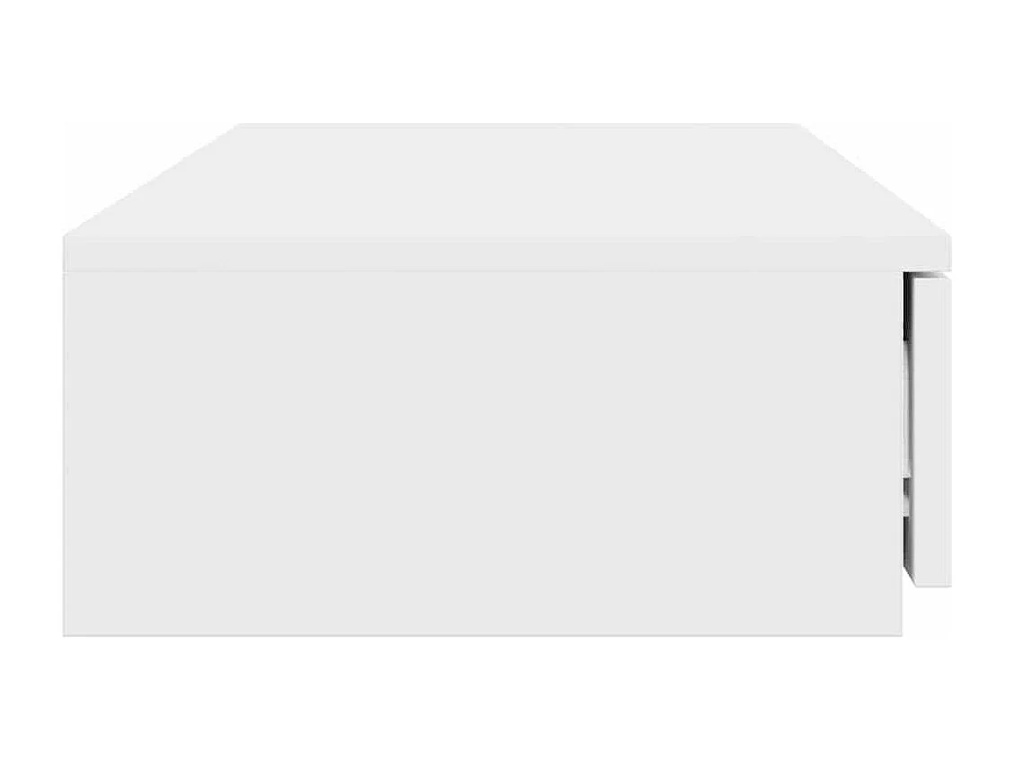 Cajones de cama Blanco 75x36.5x16.5 cm Madera contrachapada