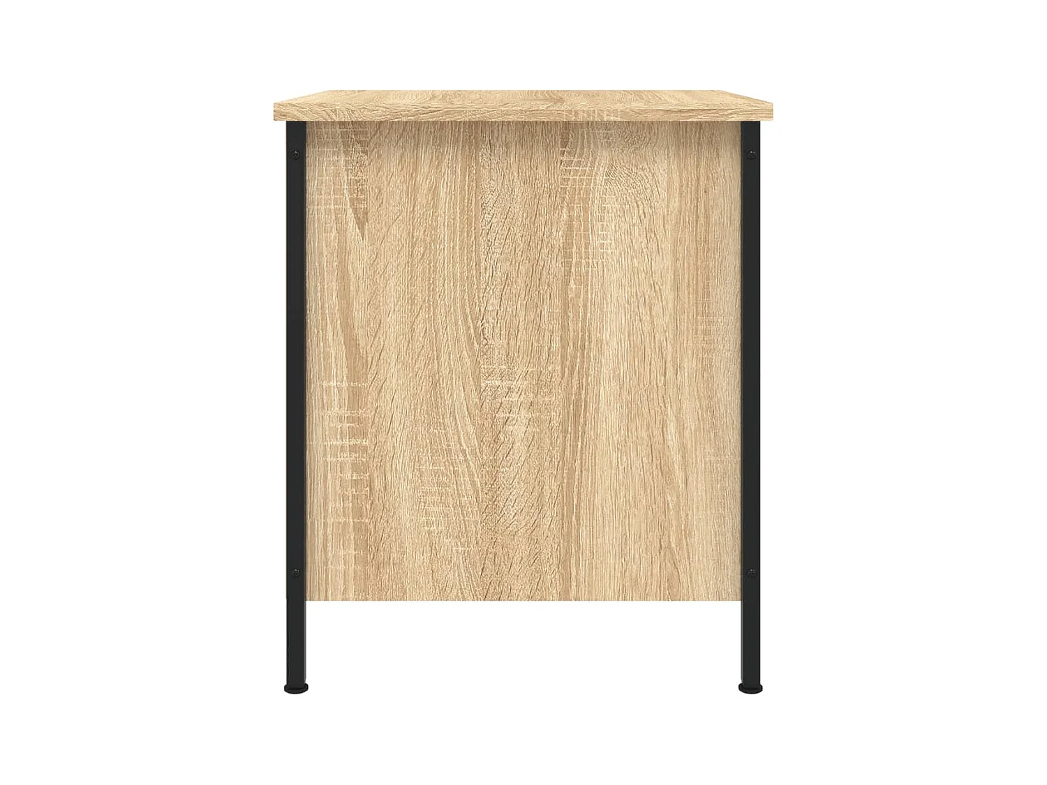 Mesitas de noche | Mesilla de noche 2 uds madera ingeniería roble Sonoma 40x42x50 cm