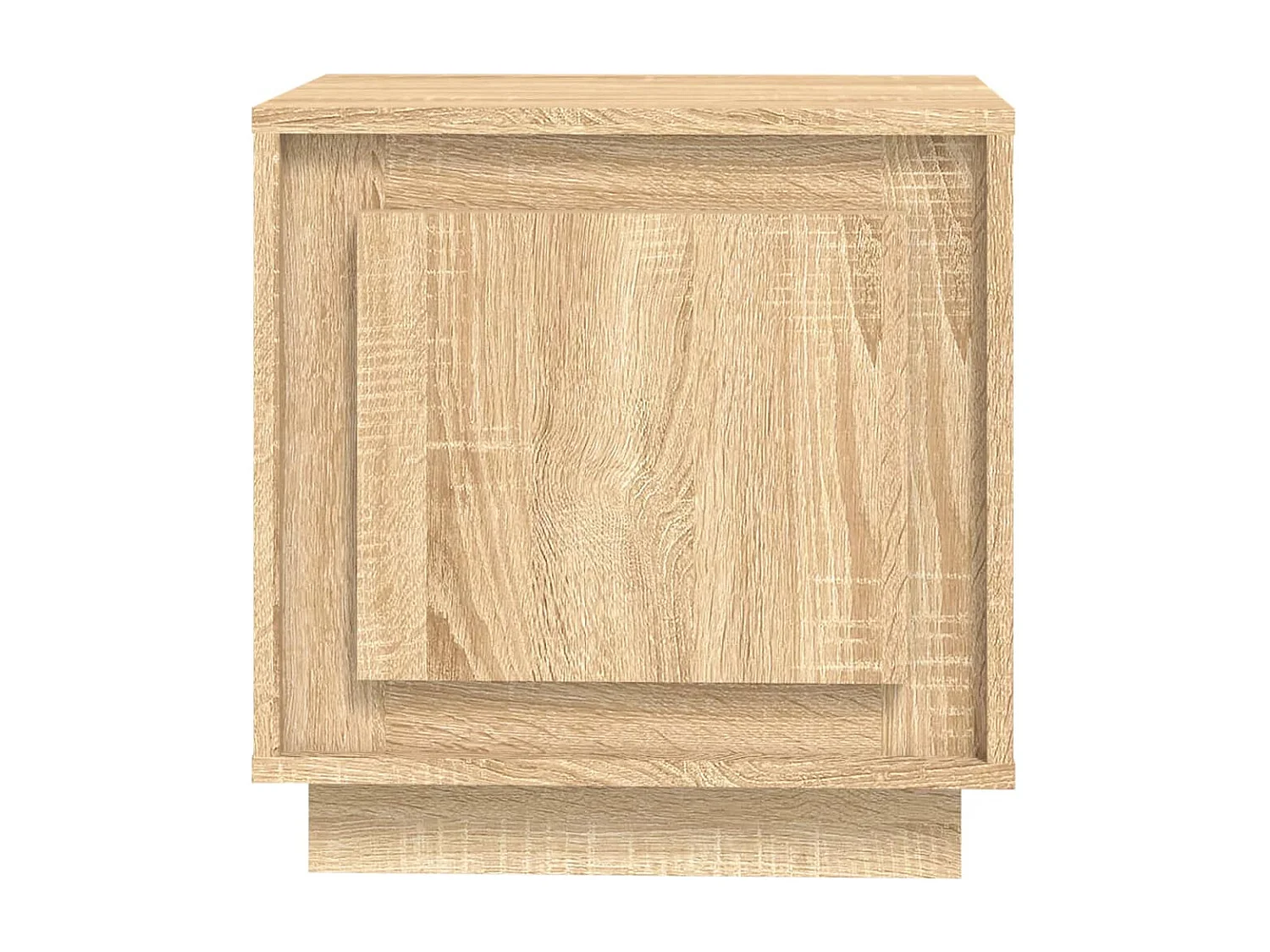 Mesita de noche | Mesilla de noche madera contrachapada roble sonoma 44x35x45 cm