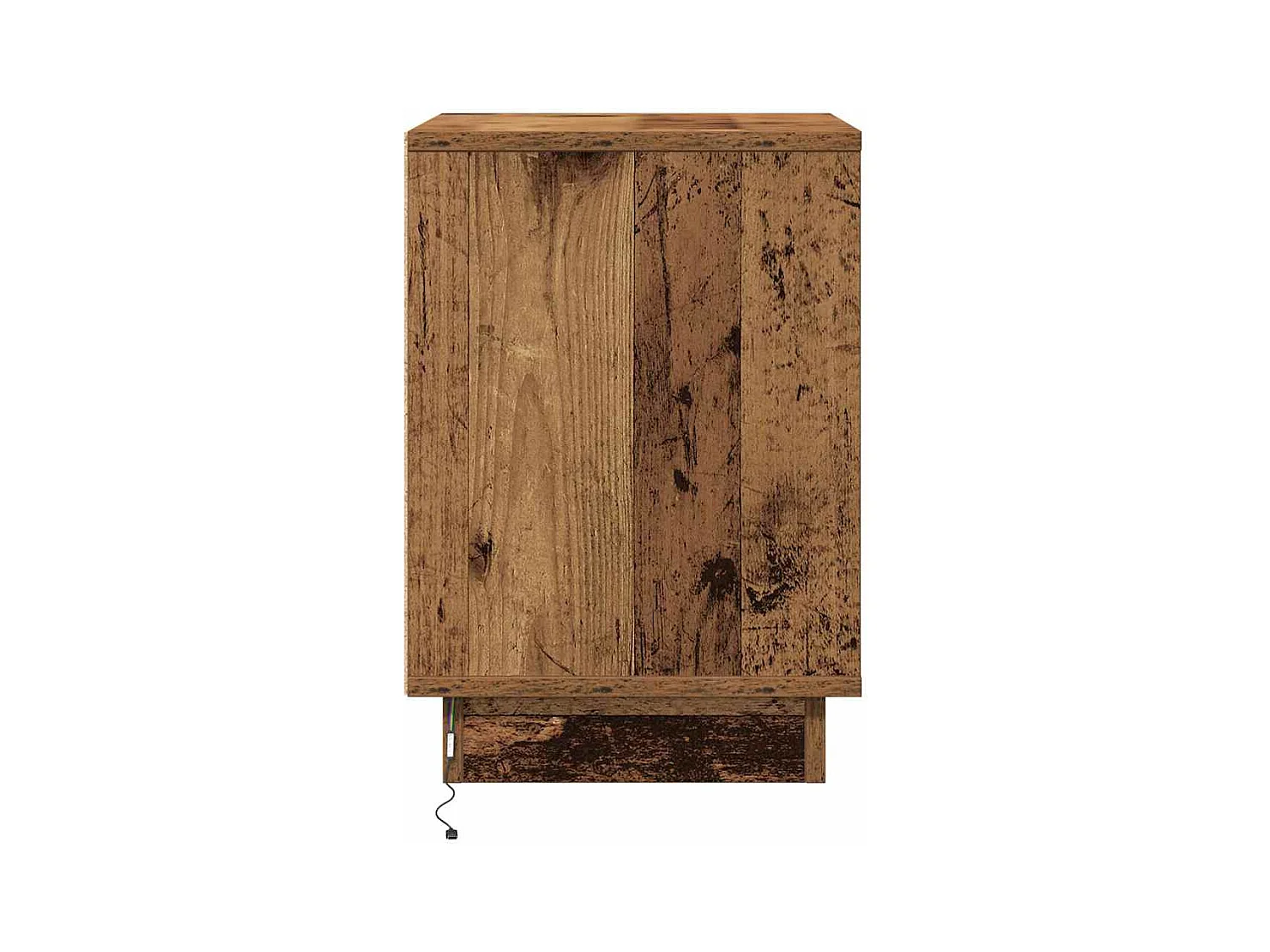 Mesita de Noche | Armario de Noche 2 uds Madera vieja 39x34.5x50 cm