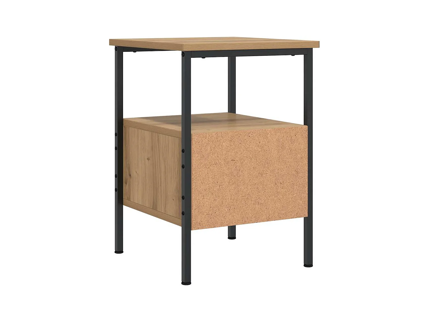 Mesita de noche | Mesilla de noche madera de ingeniería roble artisan 34x36x50 cm