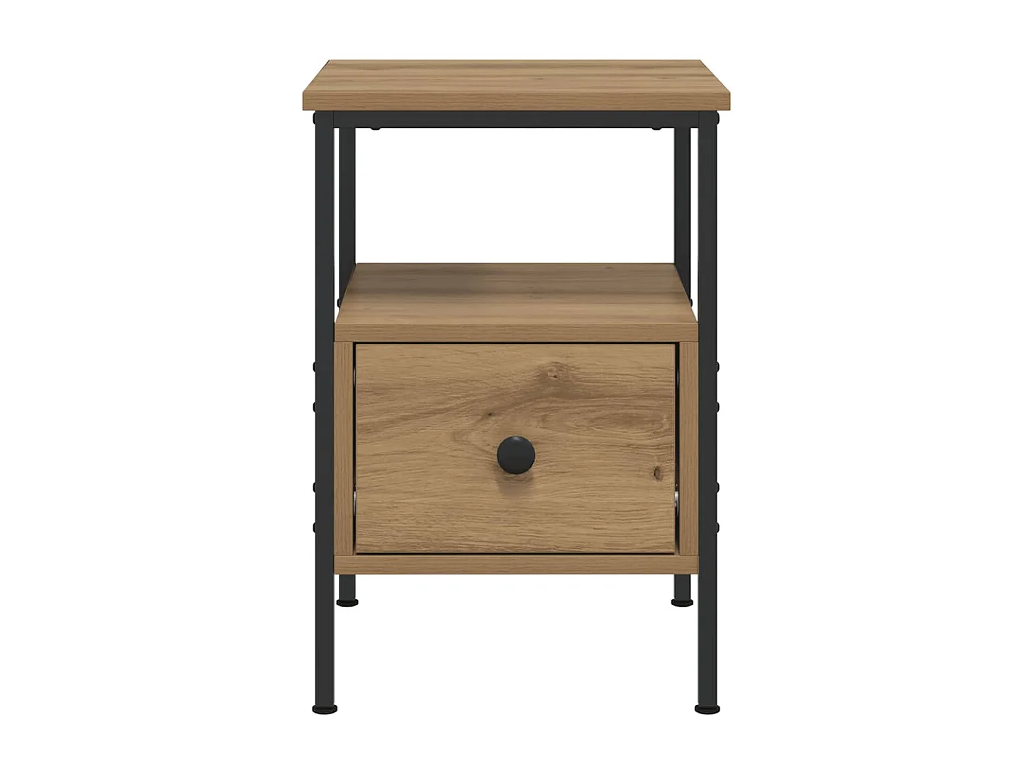 Nachttisch-Beistelltisch Artisan-Eiche 34x36x50 cm Holzwerkstoff SHL27821