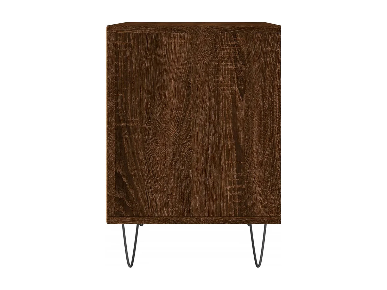 Nachttisch-Beistelltisch Braun Eichen-Optik 40x35x50 cm Holzwerkstoff SHL54449