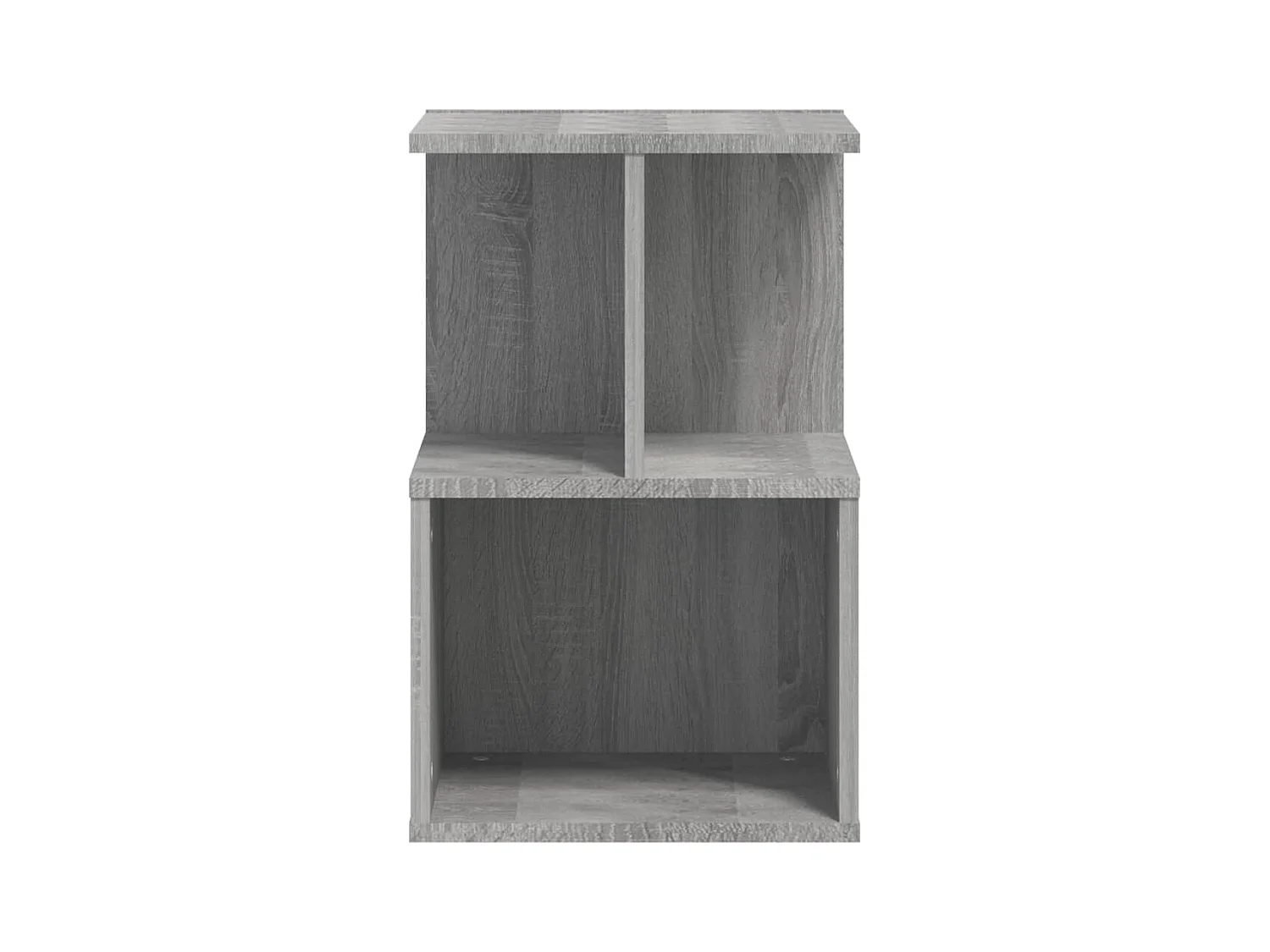 Mesitas de noche | Mesilla de noche 2 uds madera contrachapada gris Sonoma 35x35x55cm