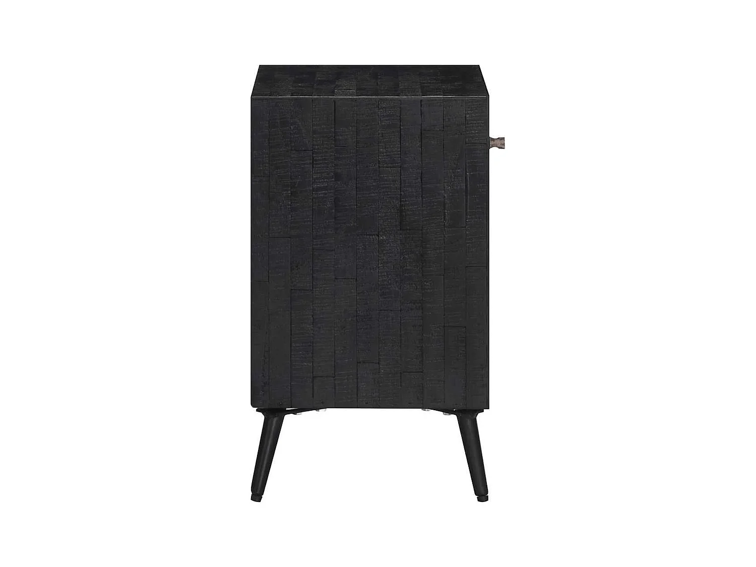 Mesita de noche | Mesilla de noche madera maciza de teca 40x30x50 cm