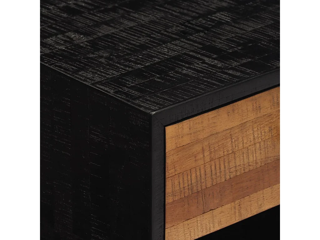 Nachttisch-Beistelltisch 40x30x50 cm Massivholz Teak SHL48666