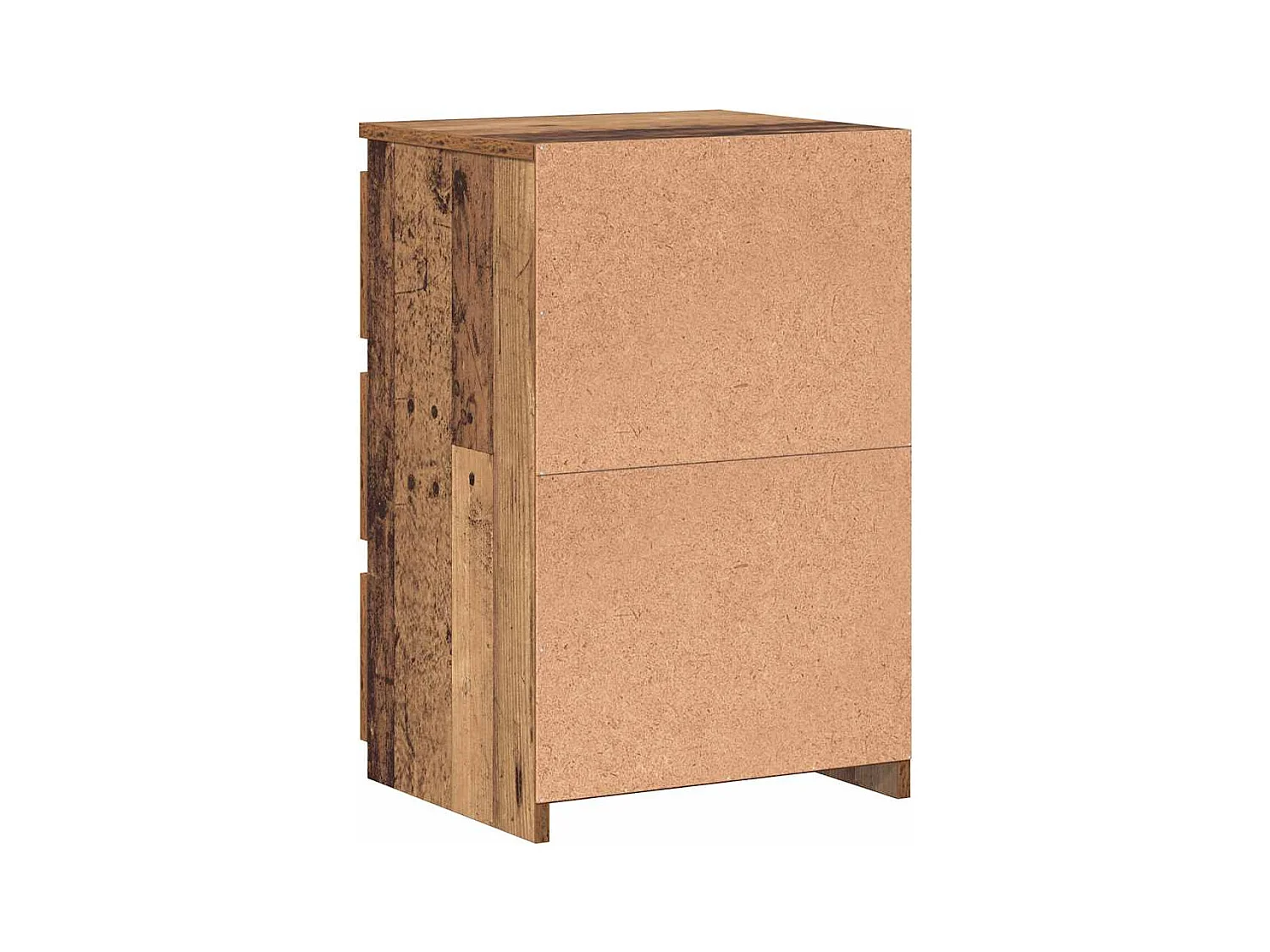 Mesitas de noche | Mesilla de noche 2uds madera ingeniería envejecida 40x35x62,5cm