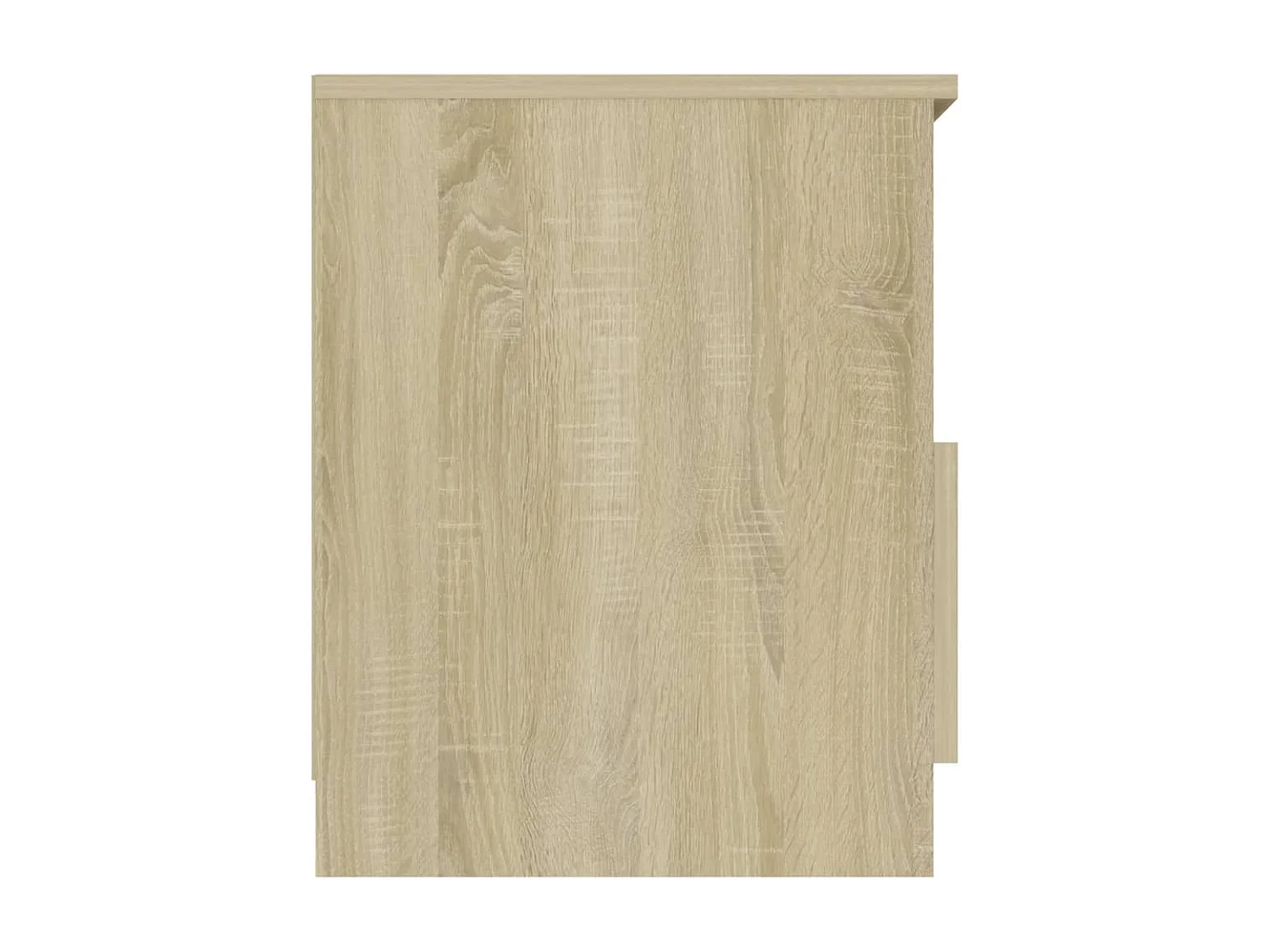 Mesita de noche | Mesilla de noche madera contrachapada roble Sonoma 40x40x50 cm