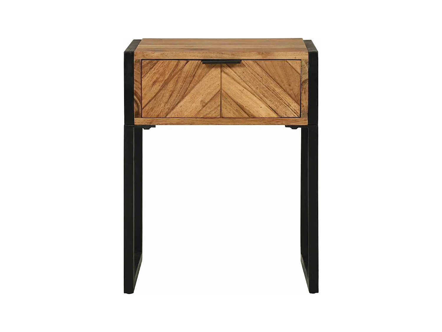 Table de chevet-Petite Table d'appoint Marron 40x35x50 cm Bois d'acacia massif