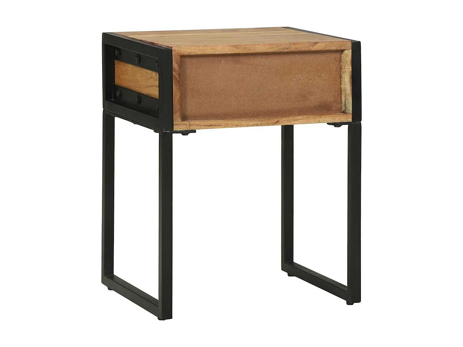 Table de chevet-Petite Table d'appoint Marron 40x35x50 cm Bois d'acacia massif