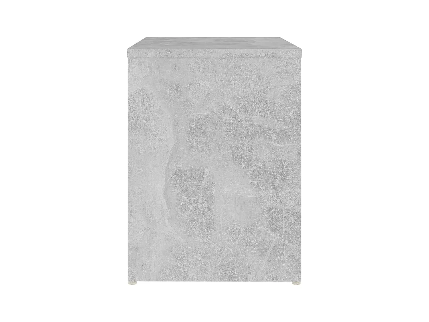 Mesitas de noche | Mesilla de noche 2 uds contrachapada gris hormigón 40x30x40 cm