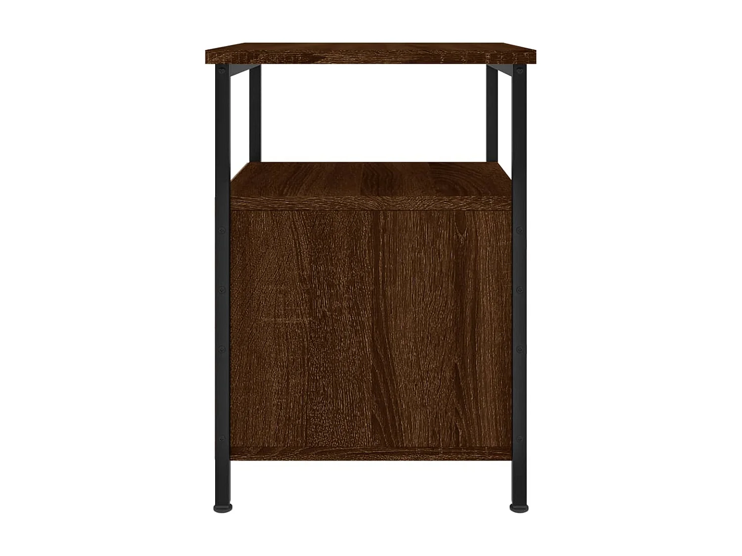 Mesitas de noche | Mesilla de noche 2 uds madera ingeniería marrón roble 34x35,5x50cm