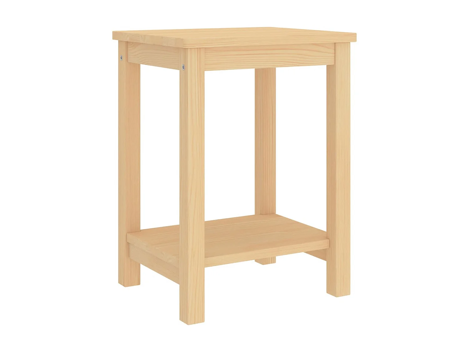 Mesitas de noche | Mesilla de noche madera maciza de pino natural 35x30x47cm