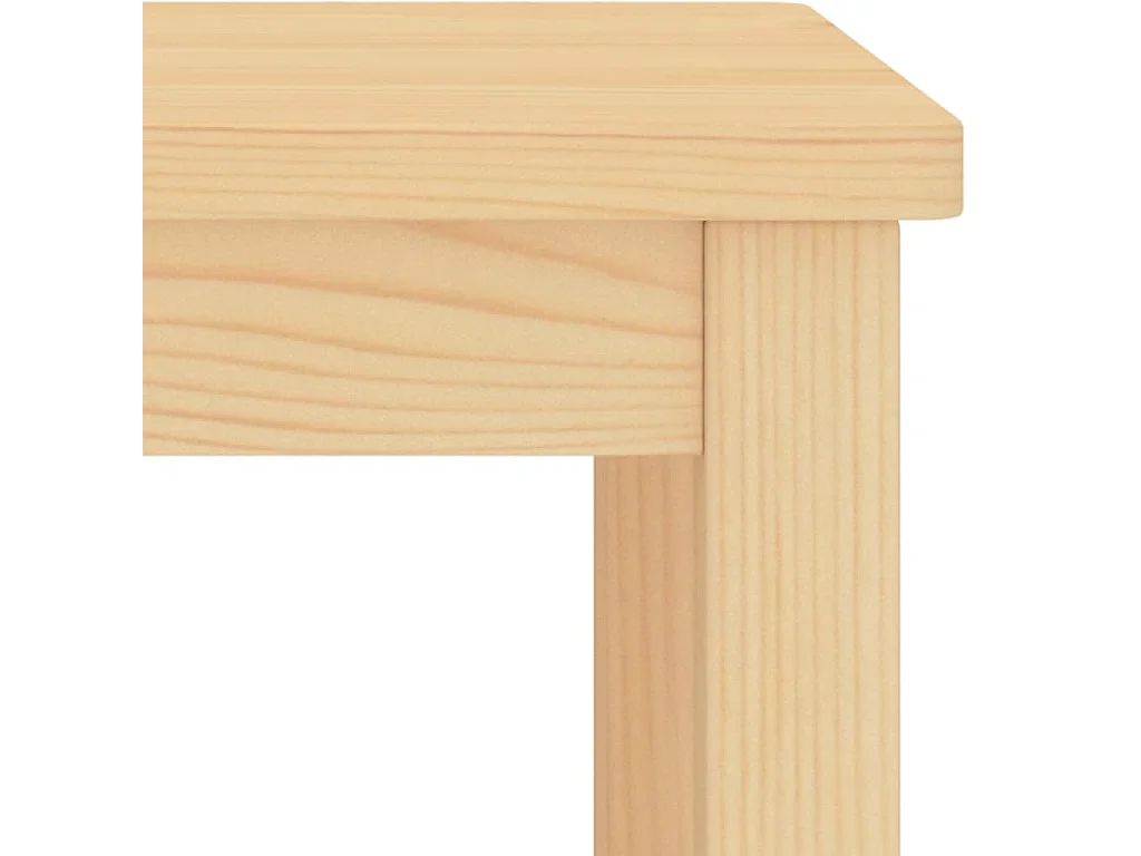 Mesitas de noche | Mesilla de noche madera maciza de pino natural 35x30x47cm