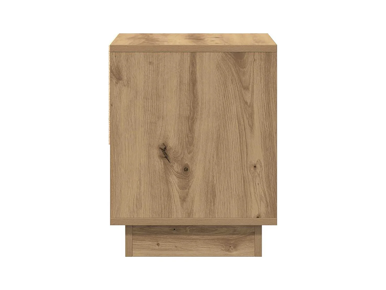 Mesita de noche | Mesilla de noche con cajón Roble artisan 45x34x44 cm