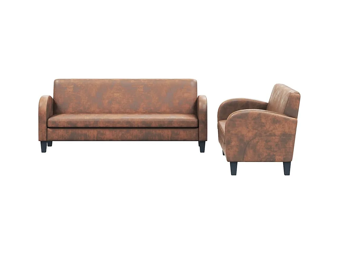 Mesitas de noche | Mesilla de noche 2 uds contrachapada gris hormigón 40x30x30cm