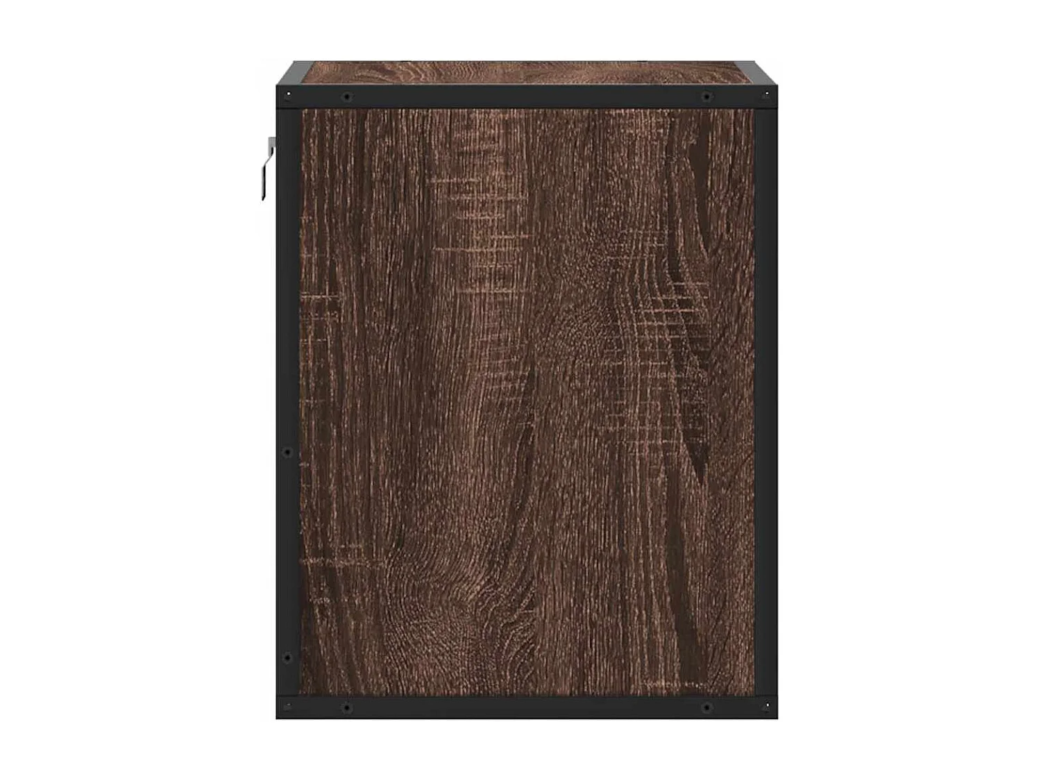 Nachttisch hängend | Wand-Nachttisch Braun Eichen-Optik 40x31x39,5 cm SHL50433