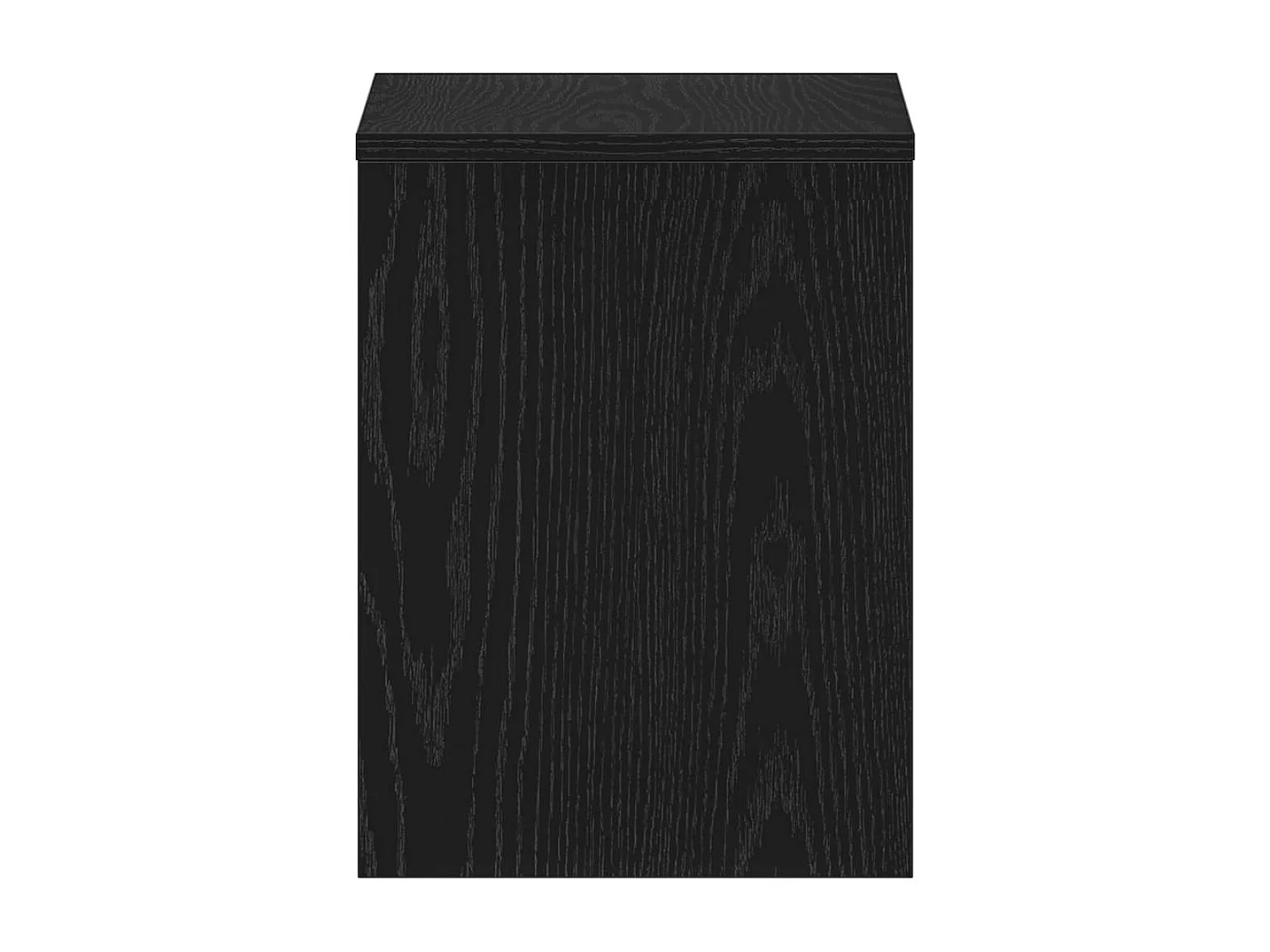 Nachttisch-Beistelltisch Schwarz Eichen-Optik 40x30x40 cm Holzwerkstoff SHL63960