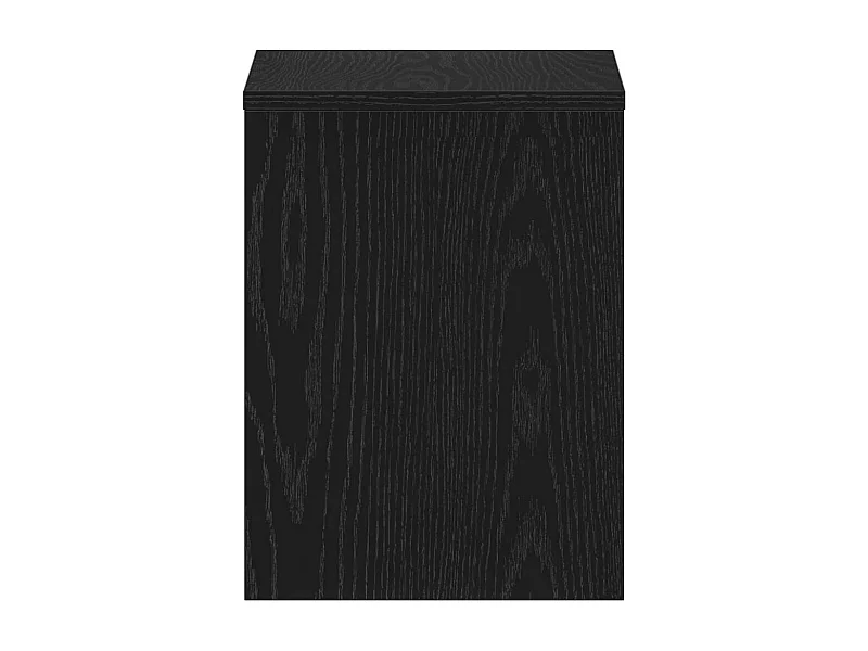Nachttisch-Beistelltisch Schwarz Eichen-Optik 40x30x40 cm Holzwerkstoff SHL63960