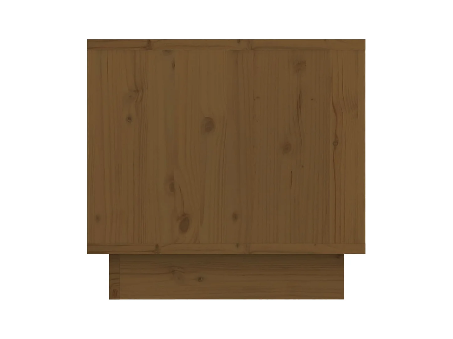 Mesitas de noche | Mesilla de noche 2 uds madera de pino marrón miel 35x34x32 cm