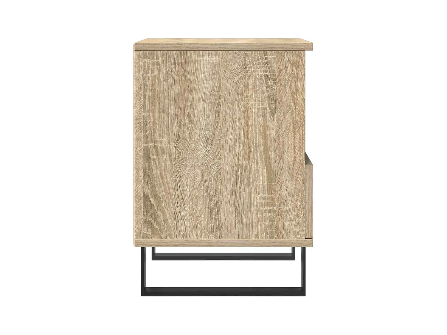 Mesita de noche | Mesilla de noche madera de ingeniería roble Sonoma 40x35x50 cm