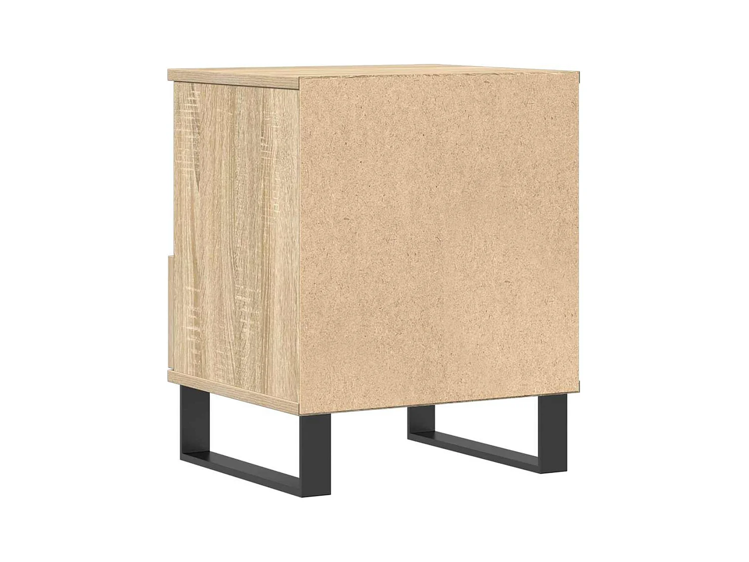 Mesita de noche | Mesilla de noche madera de ingeniería roble Sonoma 40x35x50 cm