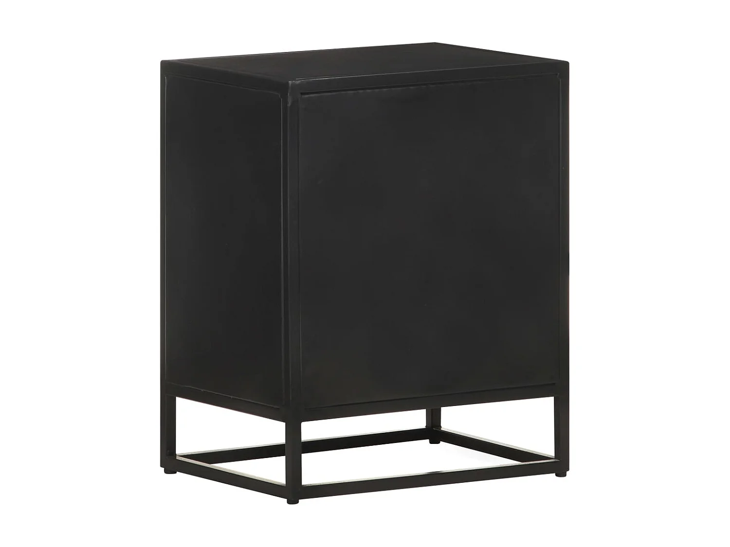 Nachttisch-Beistelltisch 40x30x50 cm Raues Mangoholz SHL30051