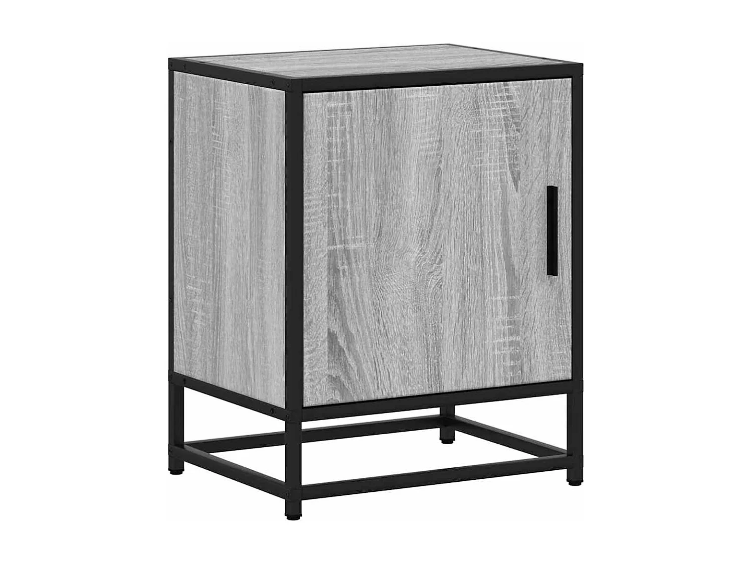 Mesitas de noche | Mesilla de noche 2 uds madera ingeniería gris sonoma 40x31x50 cm