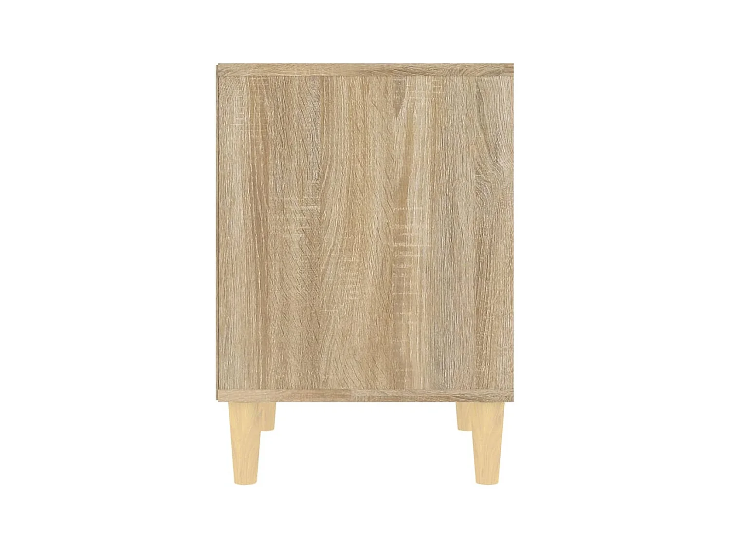 Tables de chevet lot de 2 avec compartiments ouverts Chêne sonoma 40x35x50 cm