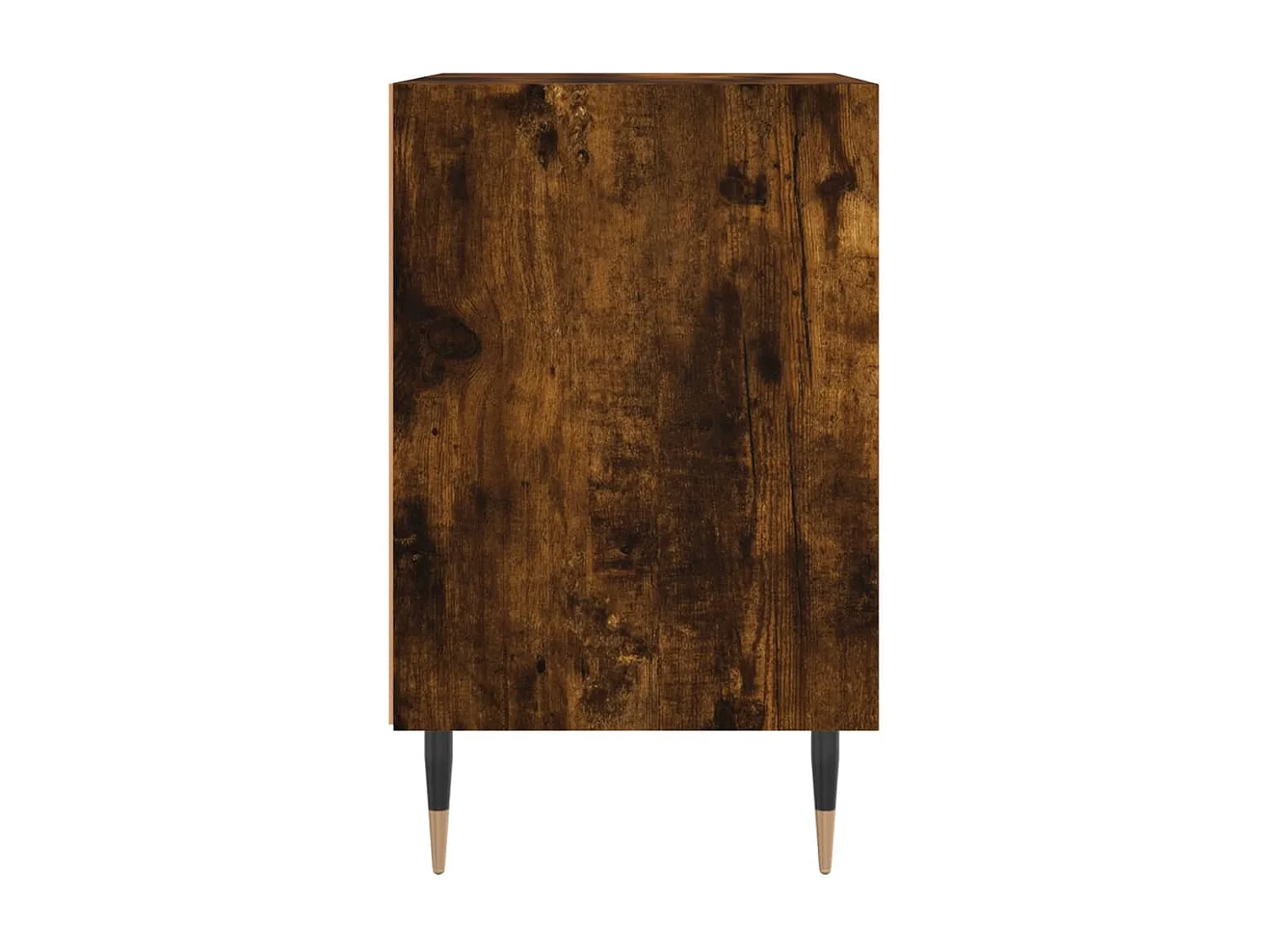 Mesitas de noche | Mesilla de noche 2 uds madera ingeniería roble humo 40x30x50 cm