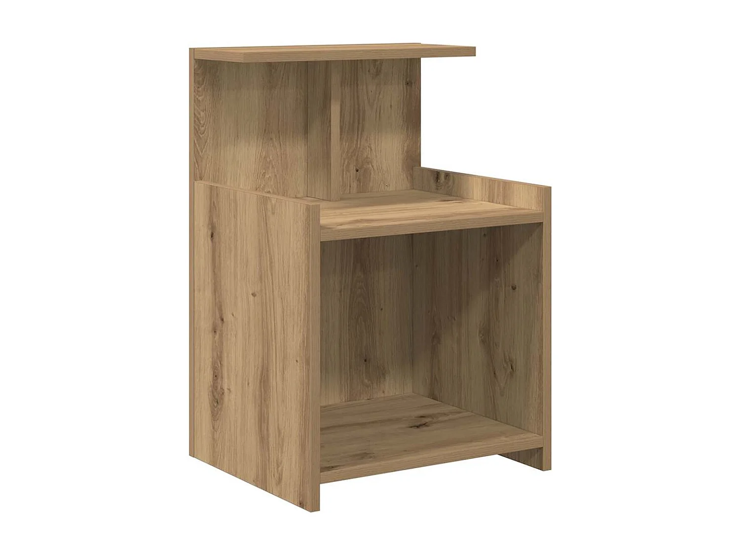 Nachttisch 2er Set-Beistelltisch Artisan-Eiche 40 x 35 x 60 cm Holzwerkstoff SHL14112