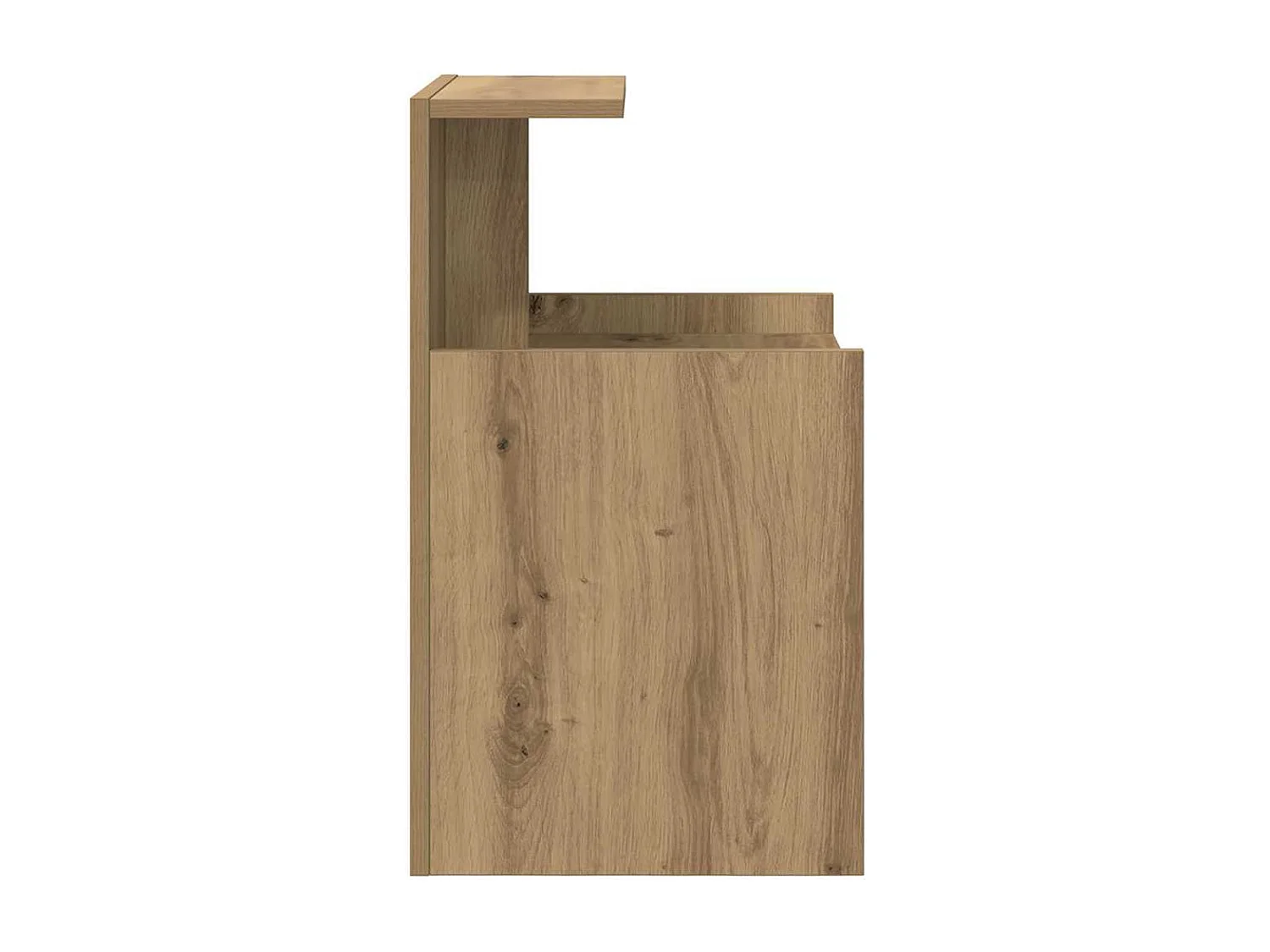 Nachttisch 2er Set-Beistelltisch Artisan-Eiche 40 x 35 x 60 cm Holzwerkstoff SHL14112