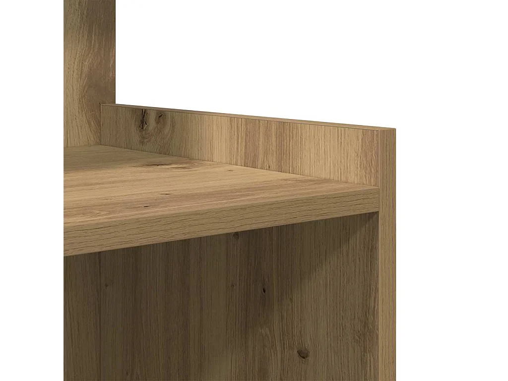 Nachttisch 2er Set-Beistelltisch Artisan-Eiche 40 x 35 x 60 cm Holzwerkstoff SHL14112