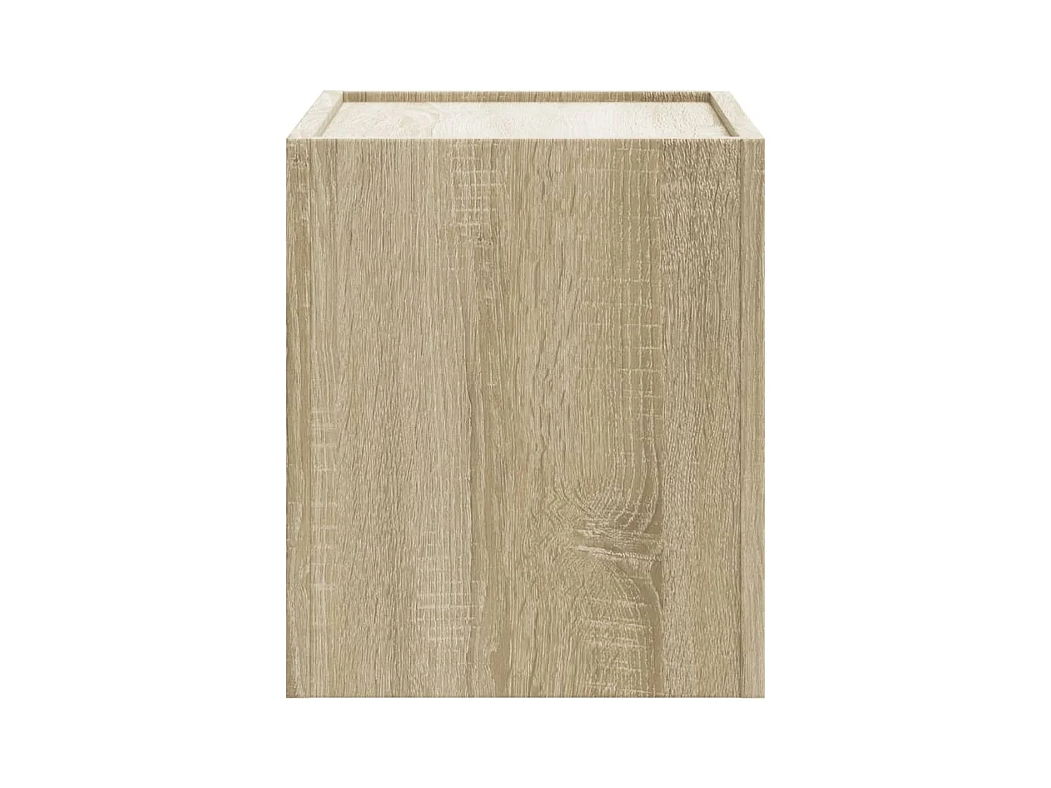 Mesitas de noche | Mesilla de noche de pared 2 unidades roble Sonoma 45x30x35 cm