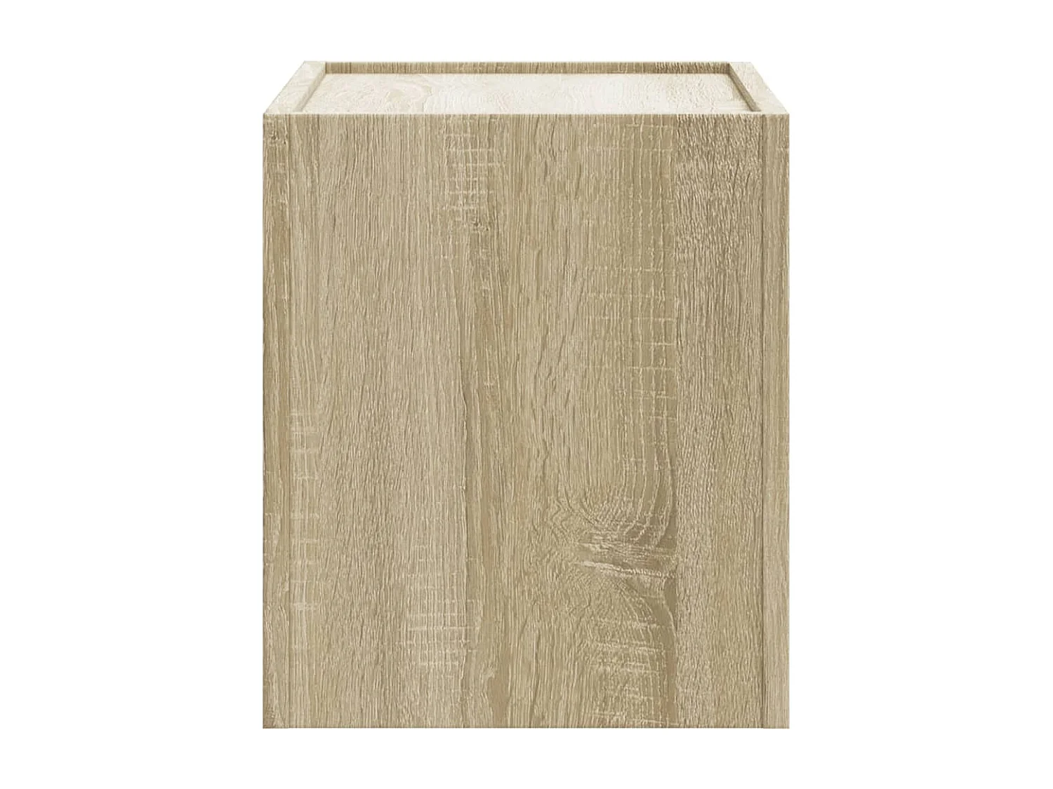 Mesitas de noche | Mesilla de noche de pared 2 unidades roble Sonoma 45x30x35 cm