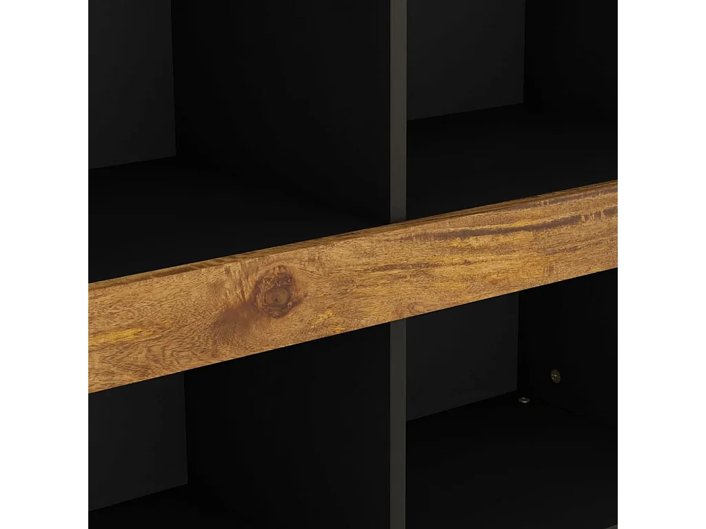 Mueble de almacenaje | Armario auxiliar madera maciza de mango 85x33x107 cm