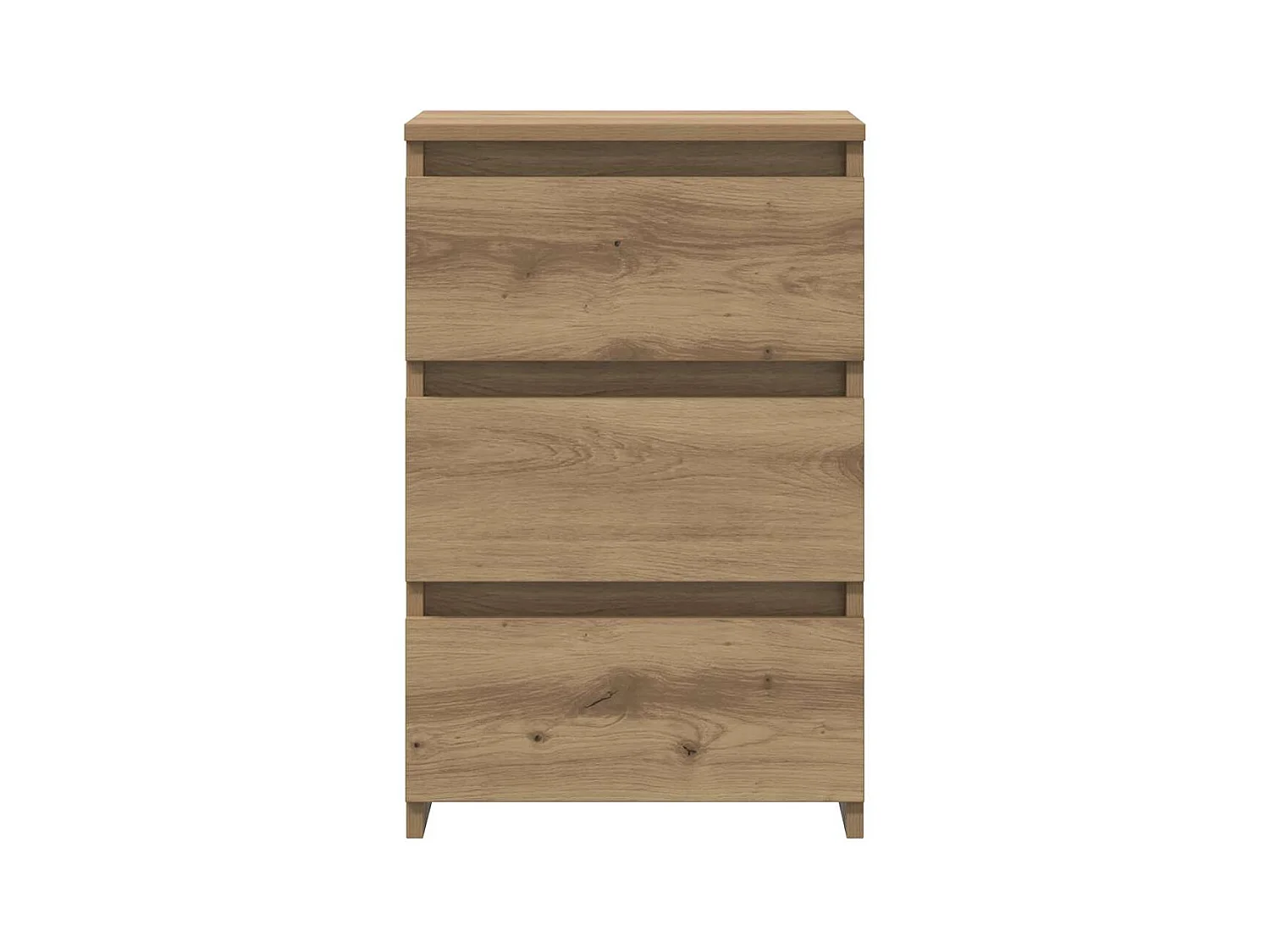 Mesitas de noche | Mesilla de noche 2 uds madera ingeniería roble artisan 40x35x62,5cm