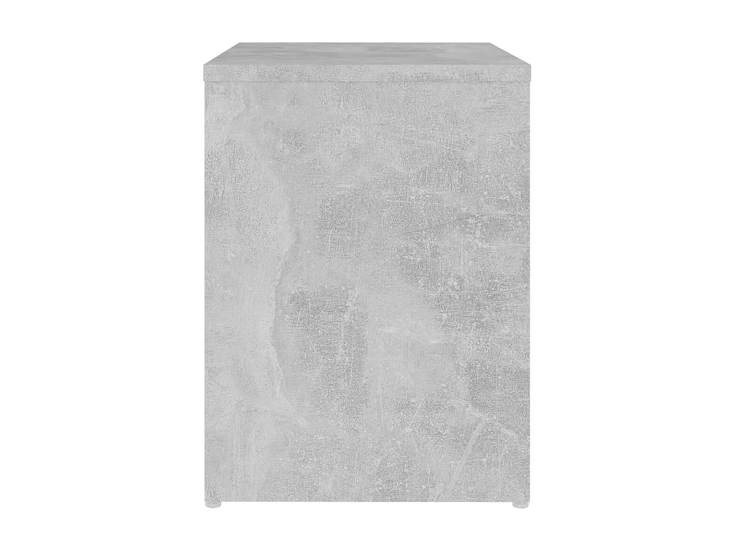 Nachttisch-Beistelltisch Betongrau 40x30x40 cm Holzwerkstoff SHL21599